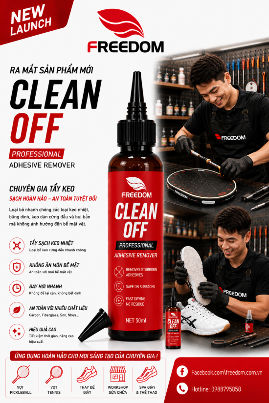 FREEDOM CLEAN OFF – Thích là phải Nhích !!!