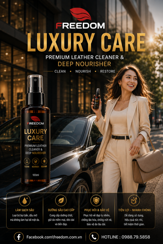 FREEDOM LUXURY CARE – Dưỡng Da Cao Cấp